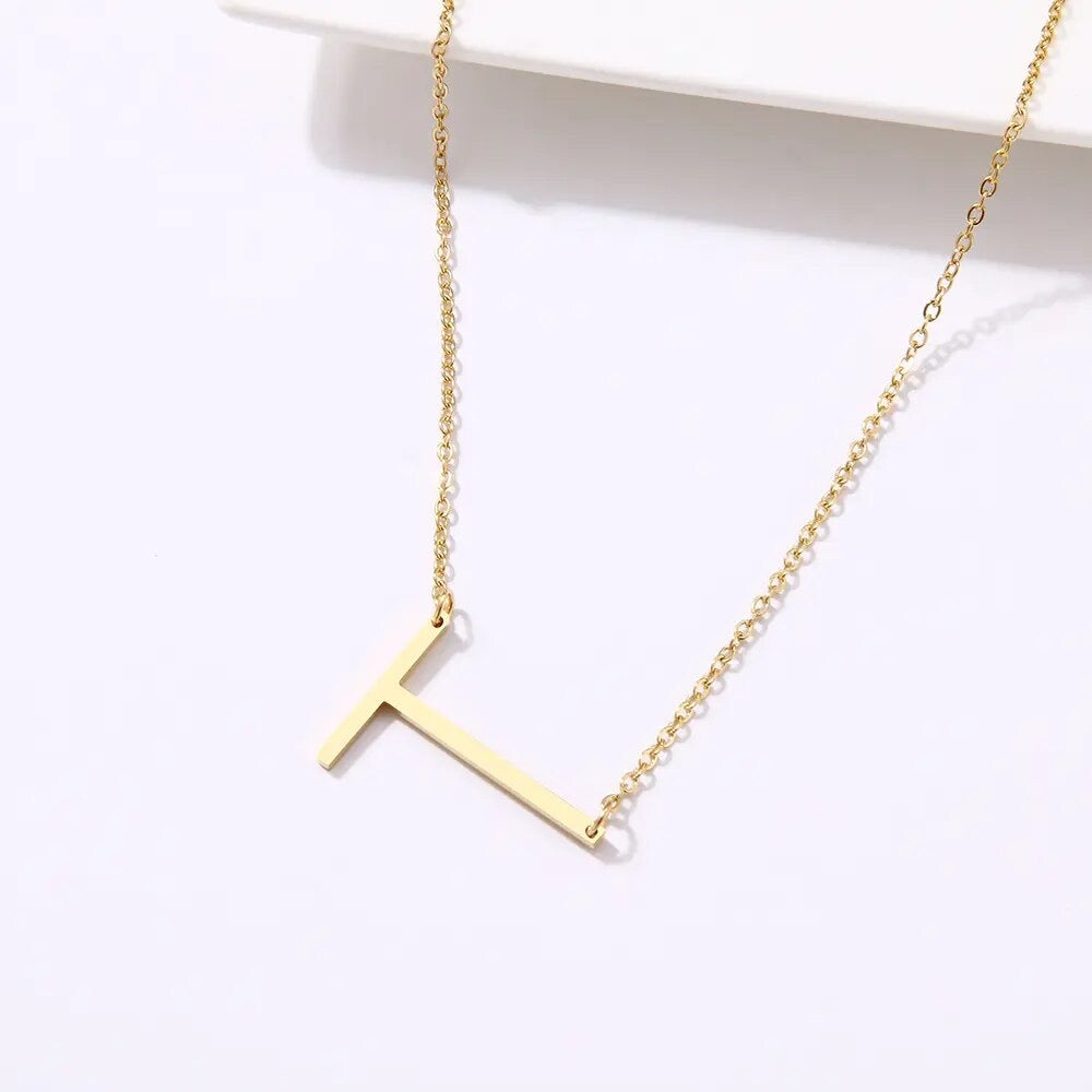 Medium Initial Necklace