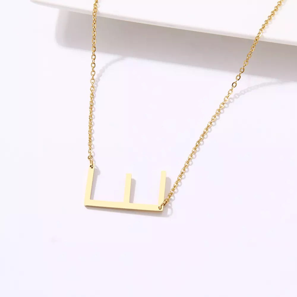 Medium Initial Necklace