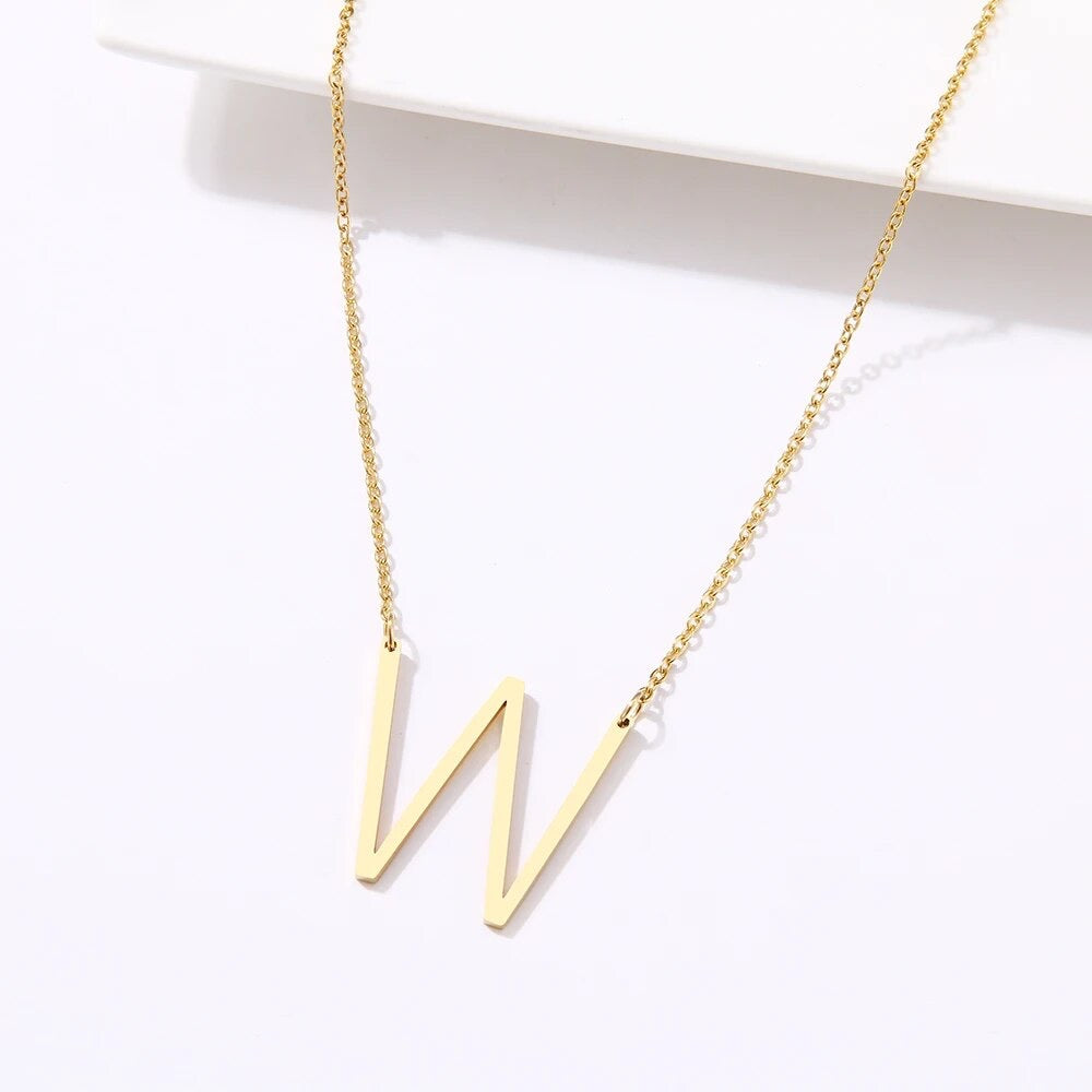 Medium Initial Necklace