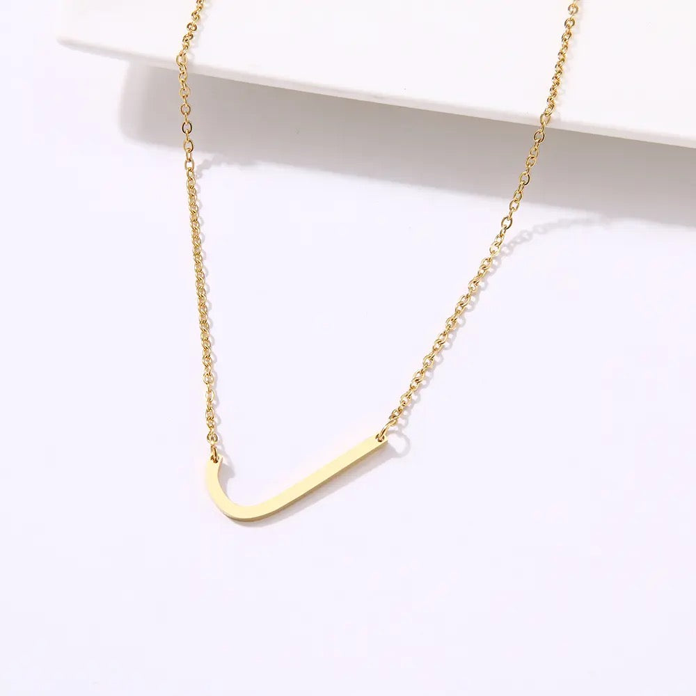 Medium Initial Necklace