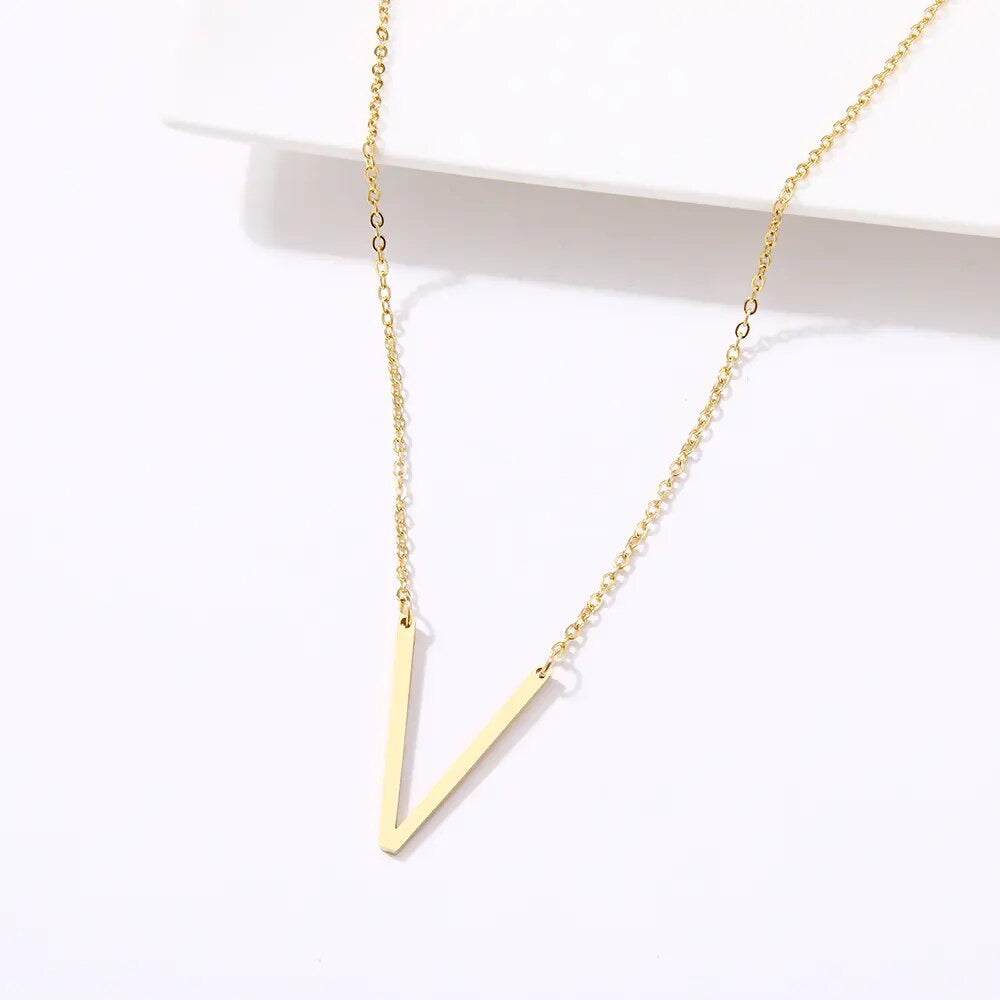 Medium Initial Necklace