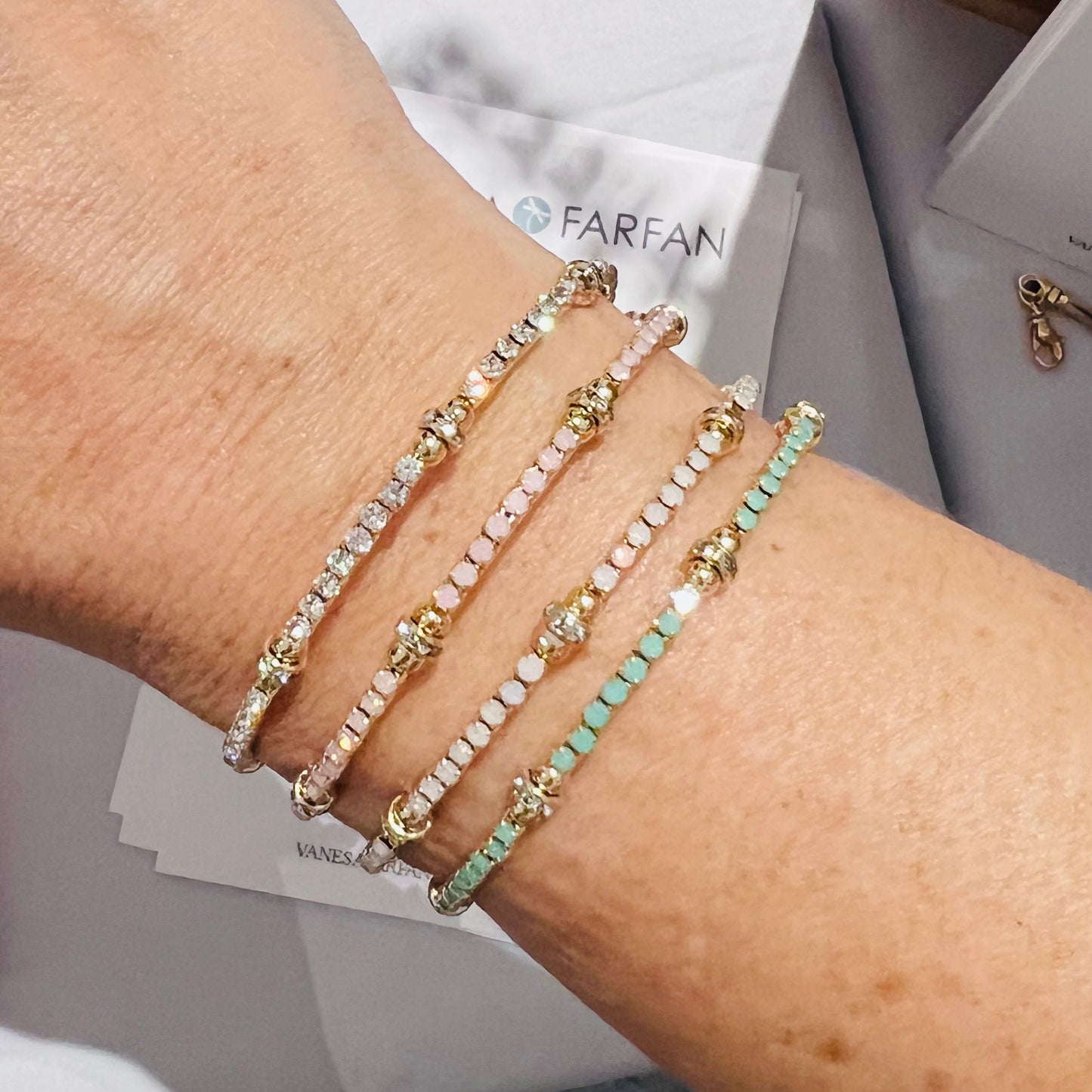 Gold CZ Bracelet