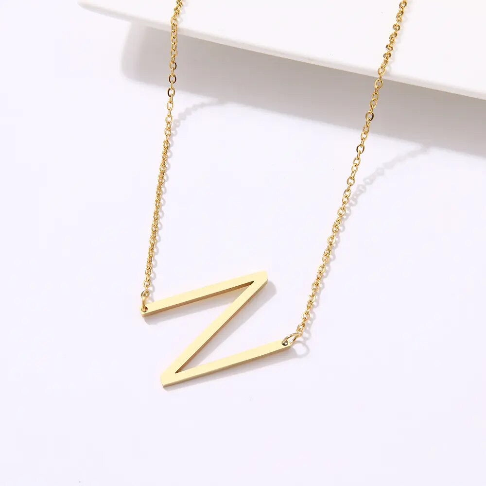 Medium Initial Necklace