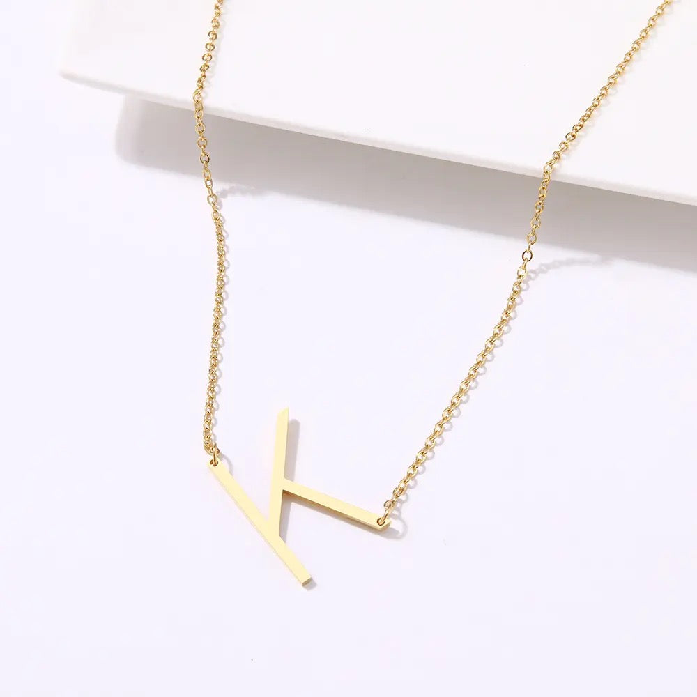 Medium Initial Necklace