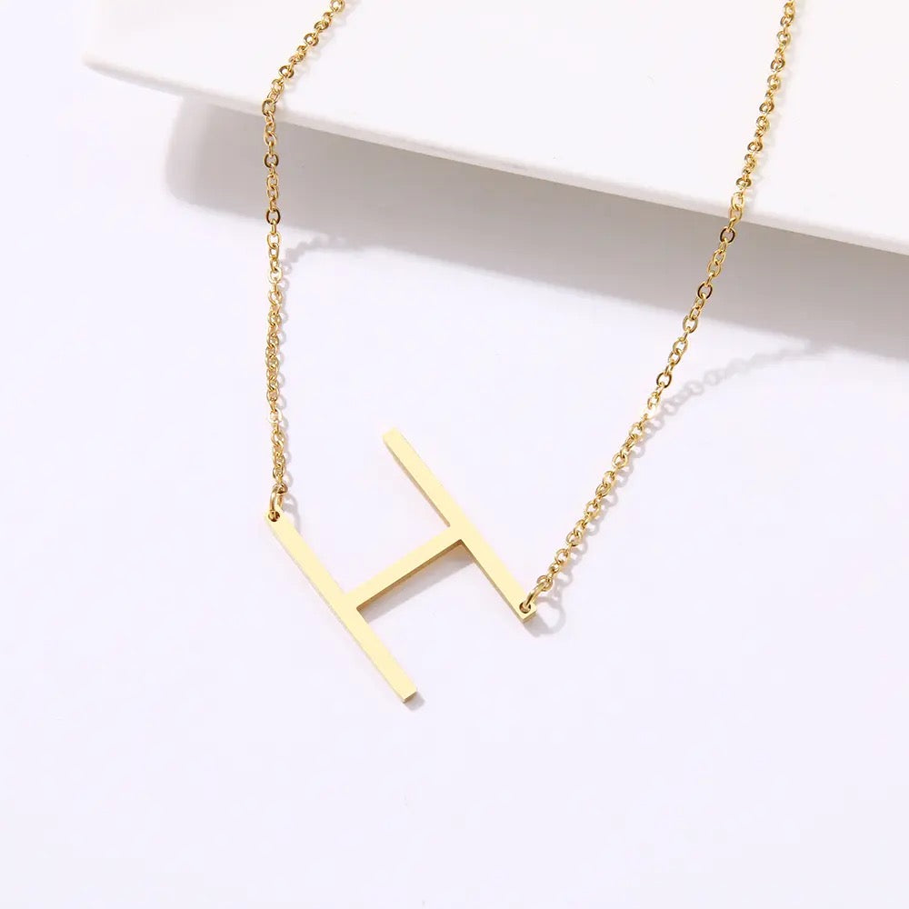 Medium Initial Necklace