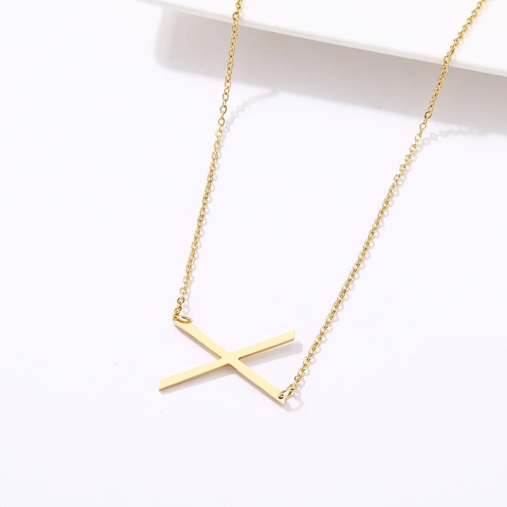 Medium Initial Necklace