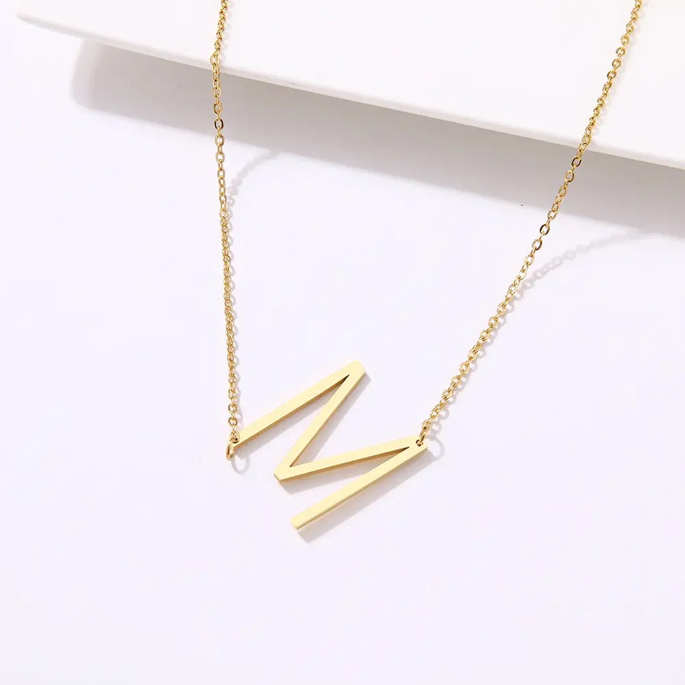 Medium Initial Necklace