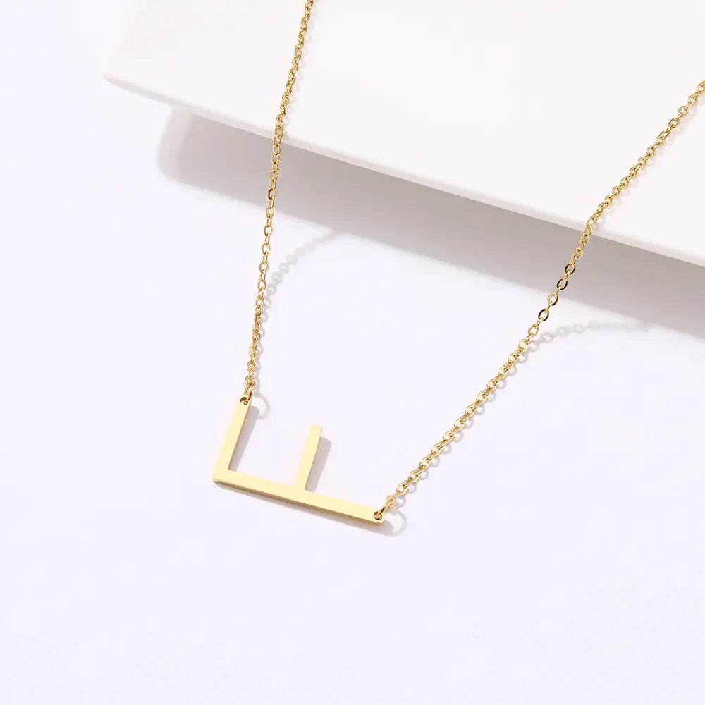 Medium Initial Necklace