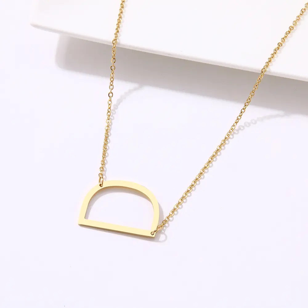 Medium Initial Necklace