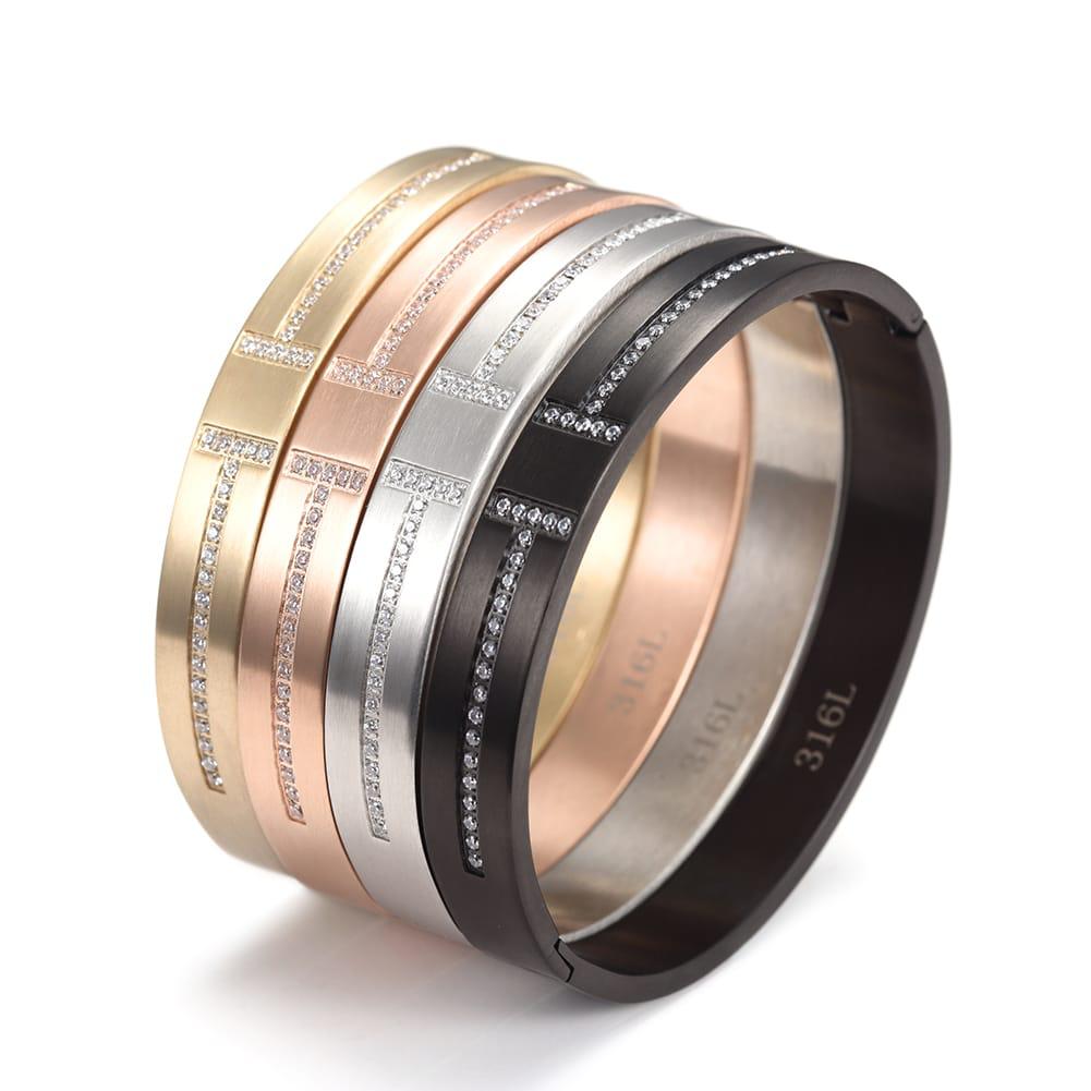 Matte T Bangle
