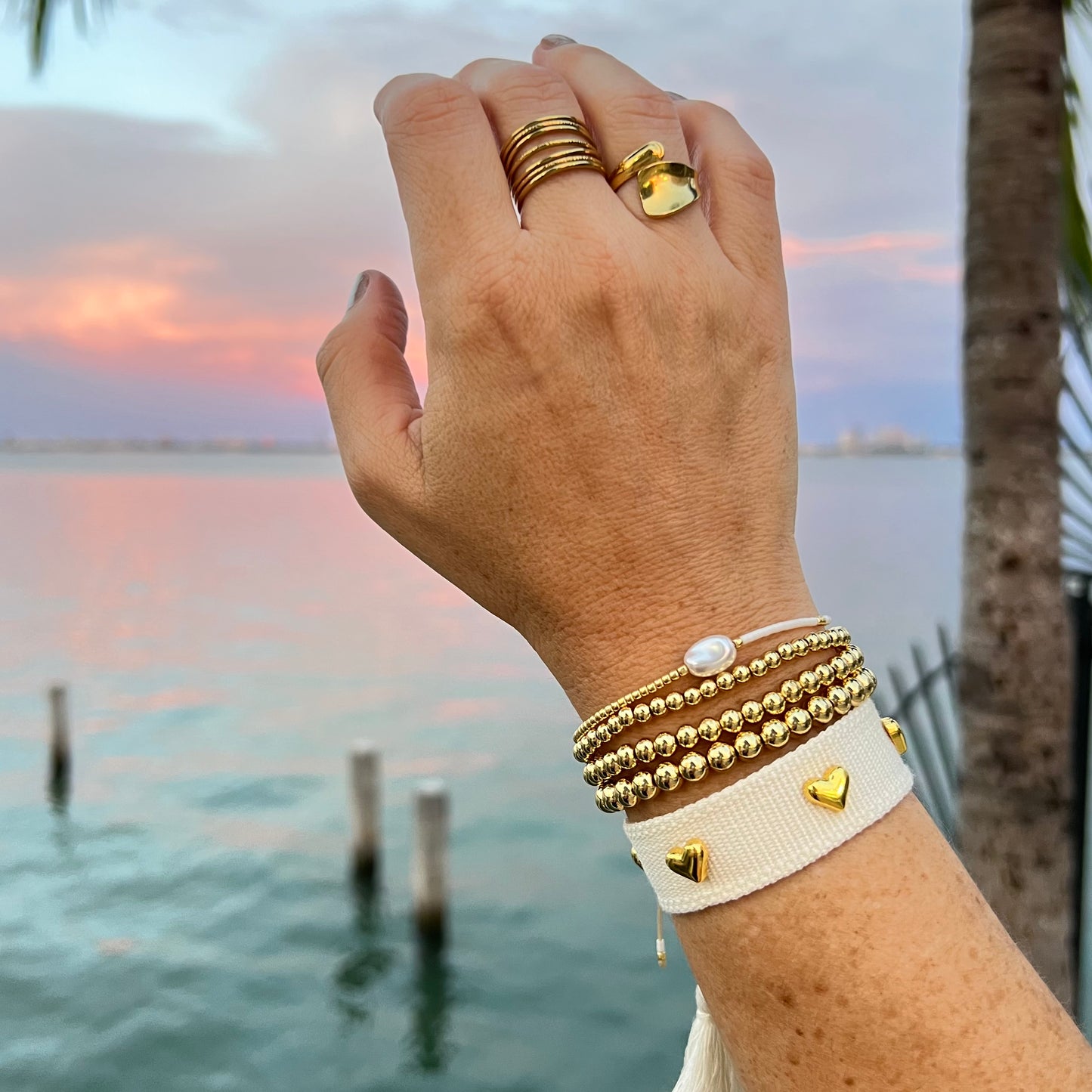 Gold Stacked Ring