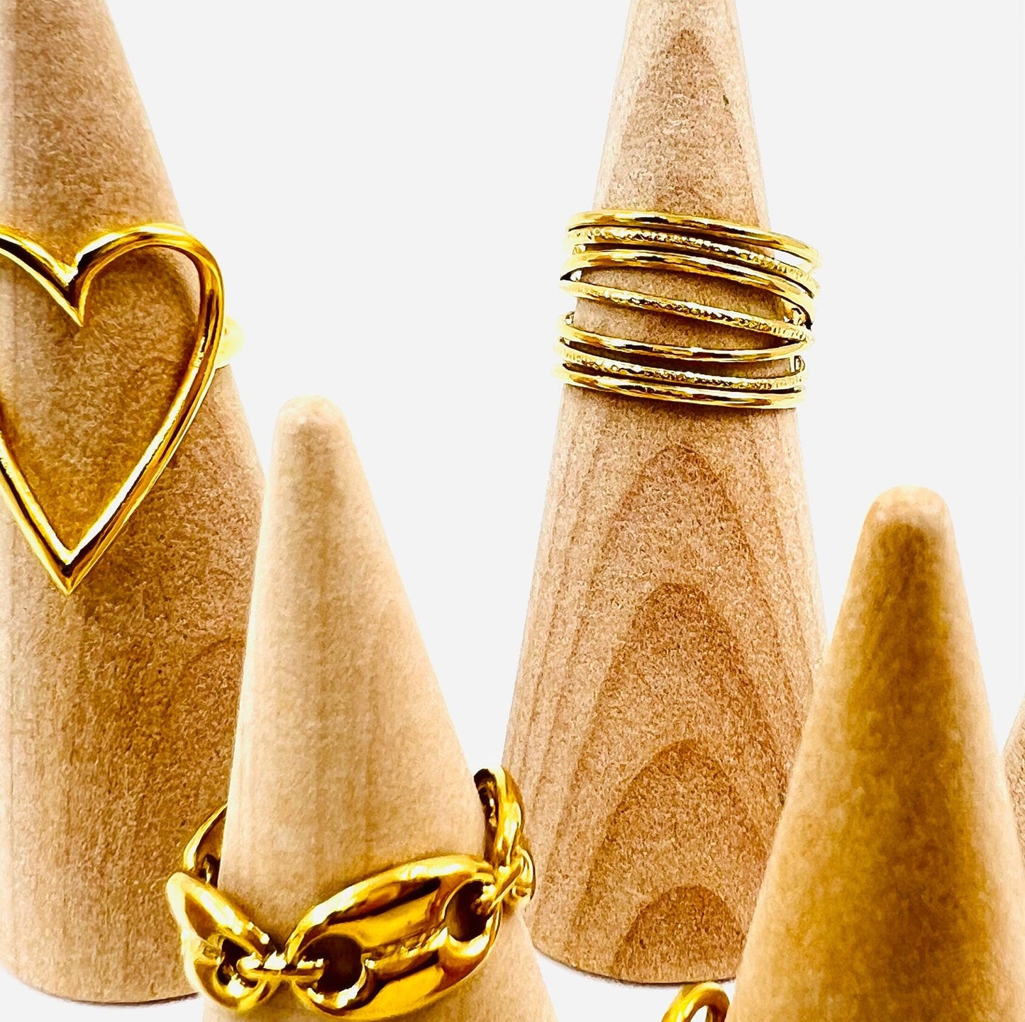Gold Stacked Ring