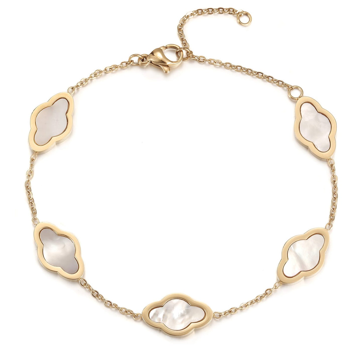 Mother of Pearl Cloud Bracelet